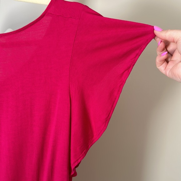 Old Navy Flutter Sleeve T-Shirt Medium - Picture 8 of 10